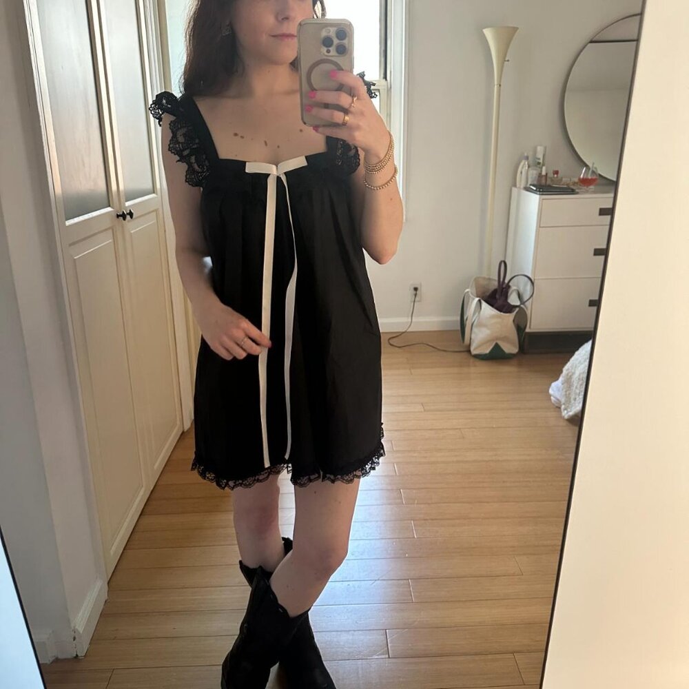 ***SOLD*** Edikted Rayne Babydoll Dress - Picture 2 of 2
